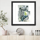 Sans titre by Sylvie Cloutier on GIANT ART - green abstract