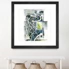 Sans titre by Sylvie Cloutier on GIANT ART - green abstract