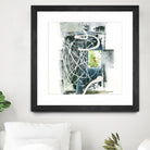 Sans titre by Sylvie Cloutier on GIANT ART - green abstract