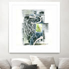 Sans titre by Sylvie Cloutier on GIANT ART - green abstract