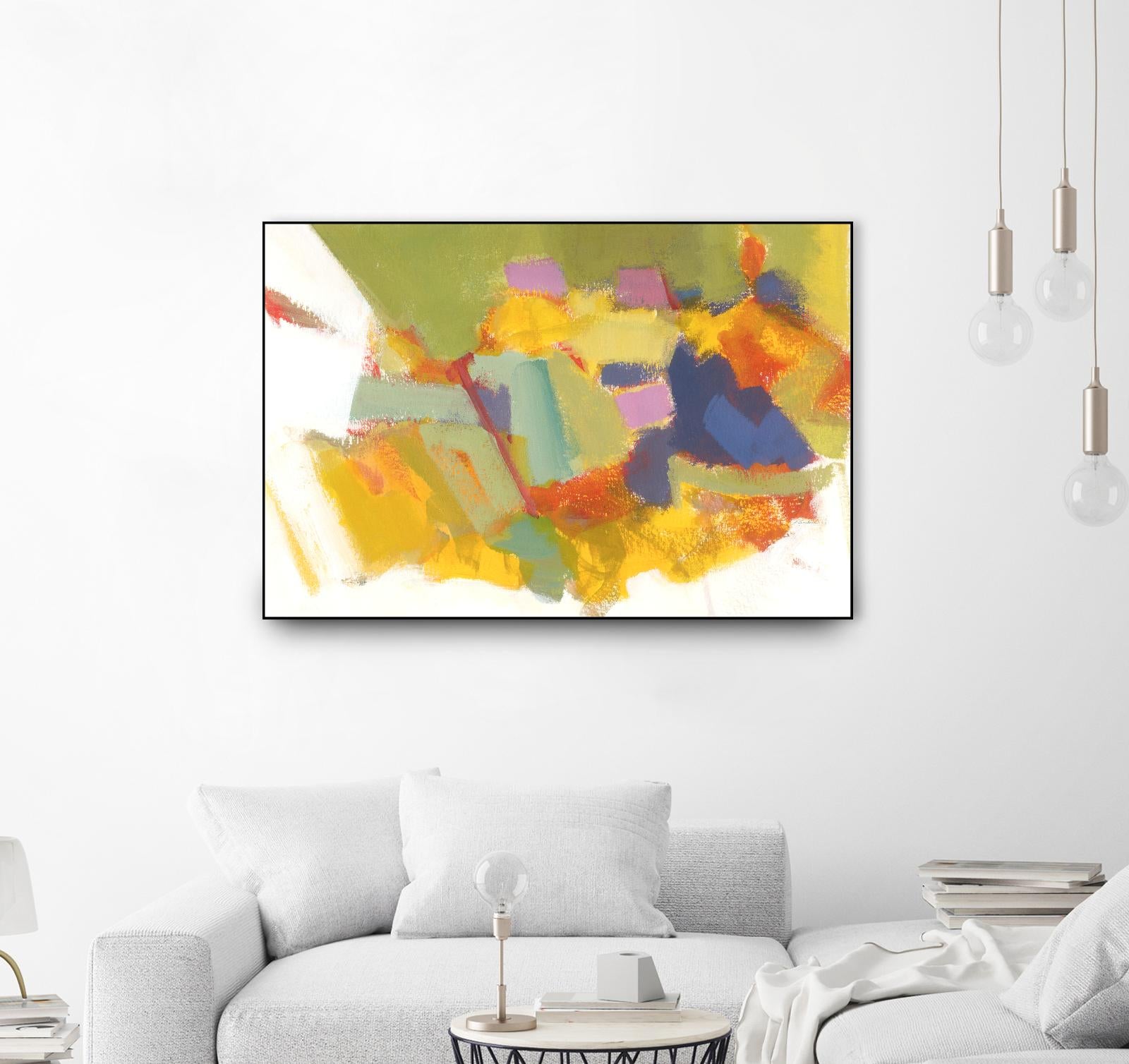 Abstraction 1 by Diane Lambin on GIANT ART - purple abstract