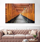 Fushimi Inari Shrine, Kyoto by Nick Jackson on GIANT ART - orange photo art