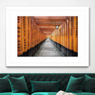 Fushimi Inari Shrine, Kyoto by Nick Jackson on GIANT ART - orange photo art