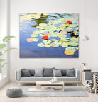 Mello and Marvelous by Ron Simpkins on GIANT ART - green sea scene