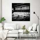 Piano VI by Jean-François Dupuis on GIANT ART - white black & white piano