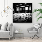 Piano VI by Jean-François Dupuis on GIANT ART - white black & white piano