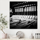 Piano VI by Jean-François Dupuis on GIANT ART - white black & white piano