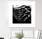 Piano IX by Jean-François Dupuis on GIANT ART - white black & white piano