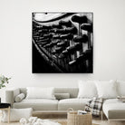 Piano IX by Jean-François Dupuis on GIANT ART - white black & white piano