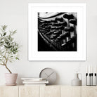 Piano IX by Jean-François Dupuis on GIANT ART - white black & white piano