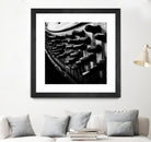 Piano IX by Jean-François Dupuis on GIANT ART - white black & white piano