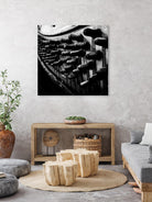 Piano IX by Jean-François Dupuis on GIANT ART - white black & white piano