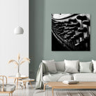 Piano IX by Jean-François Dupuis on GIANT ART - white black & white piano