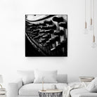 Piano IX by Jean-François Dupuis on GIANT ART - white black & white piano