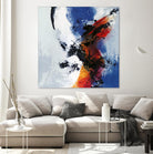 Envol by Roland Benoît on GIANT ART - red abstract