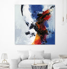 Envol by Roland Benoît on GIANT ART - red abstract