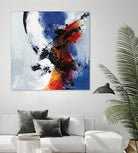 Envol by Roland Benoît on GIANT ART - red abstract