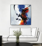 Envol by Roland Benoît on GIANT ART - red abstract