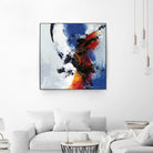 Envol by Roland Benoît on GIANT ART - red abstract