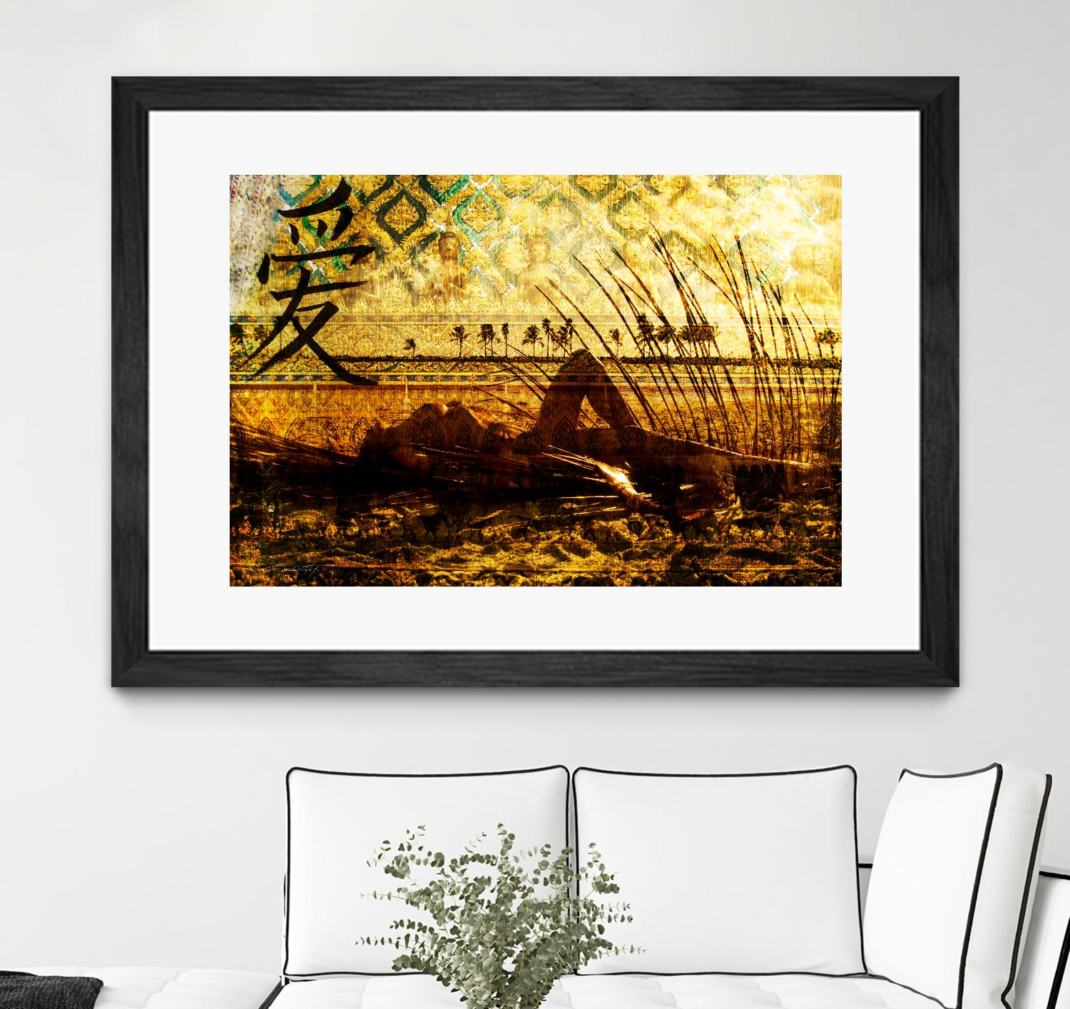 Ingrid Thai by Daniel Stanford on GIANT ART - yellow figurative quebec artists