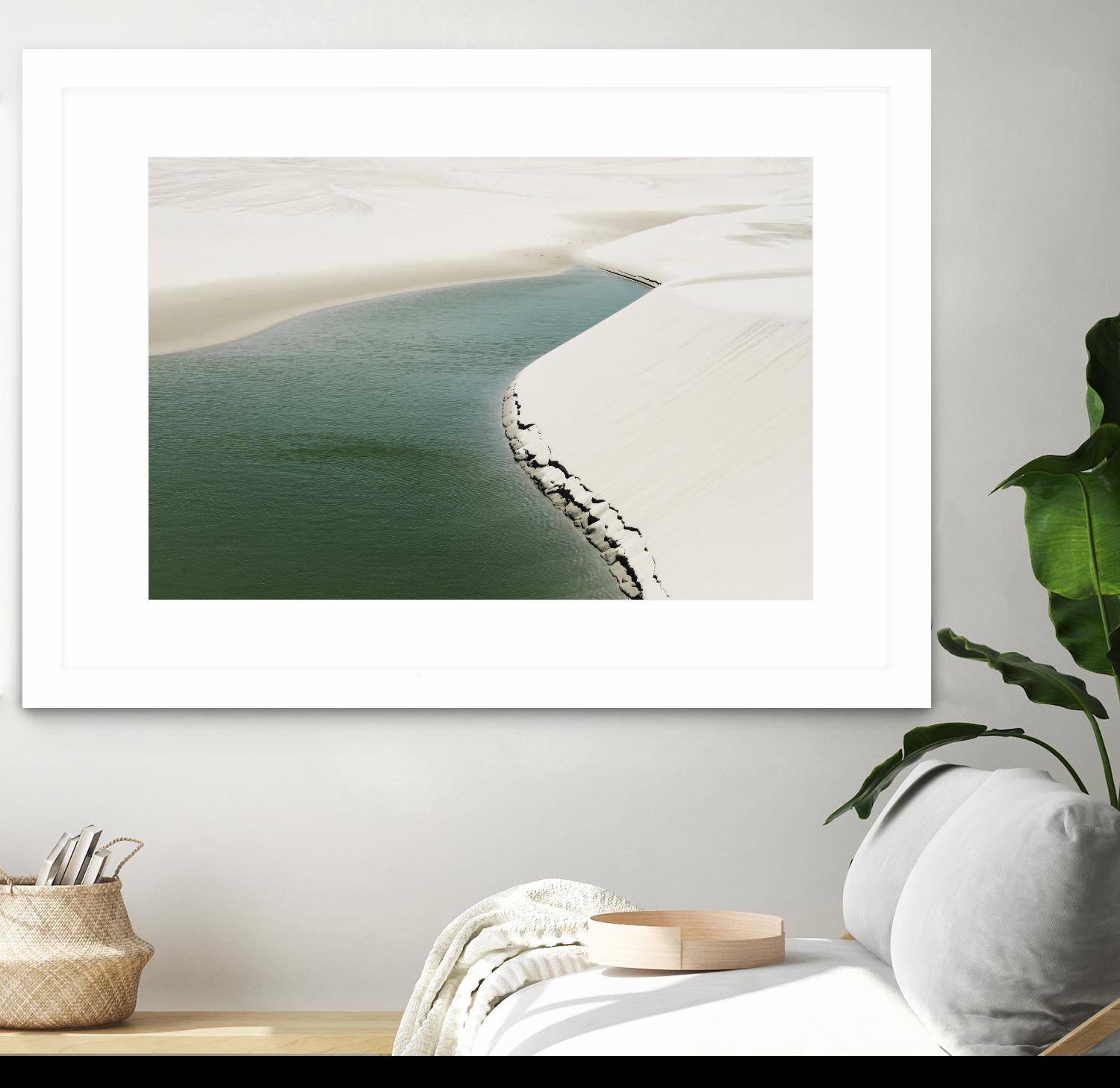 Pale Dunes by Daniel Stanford on GIANT ART - beige landscape sand