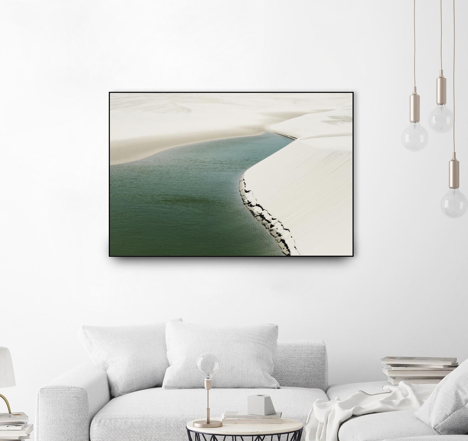 Pale Dunes by Daniel Stanford on GIANT ART - beige landscape