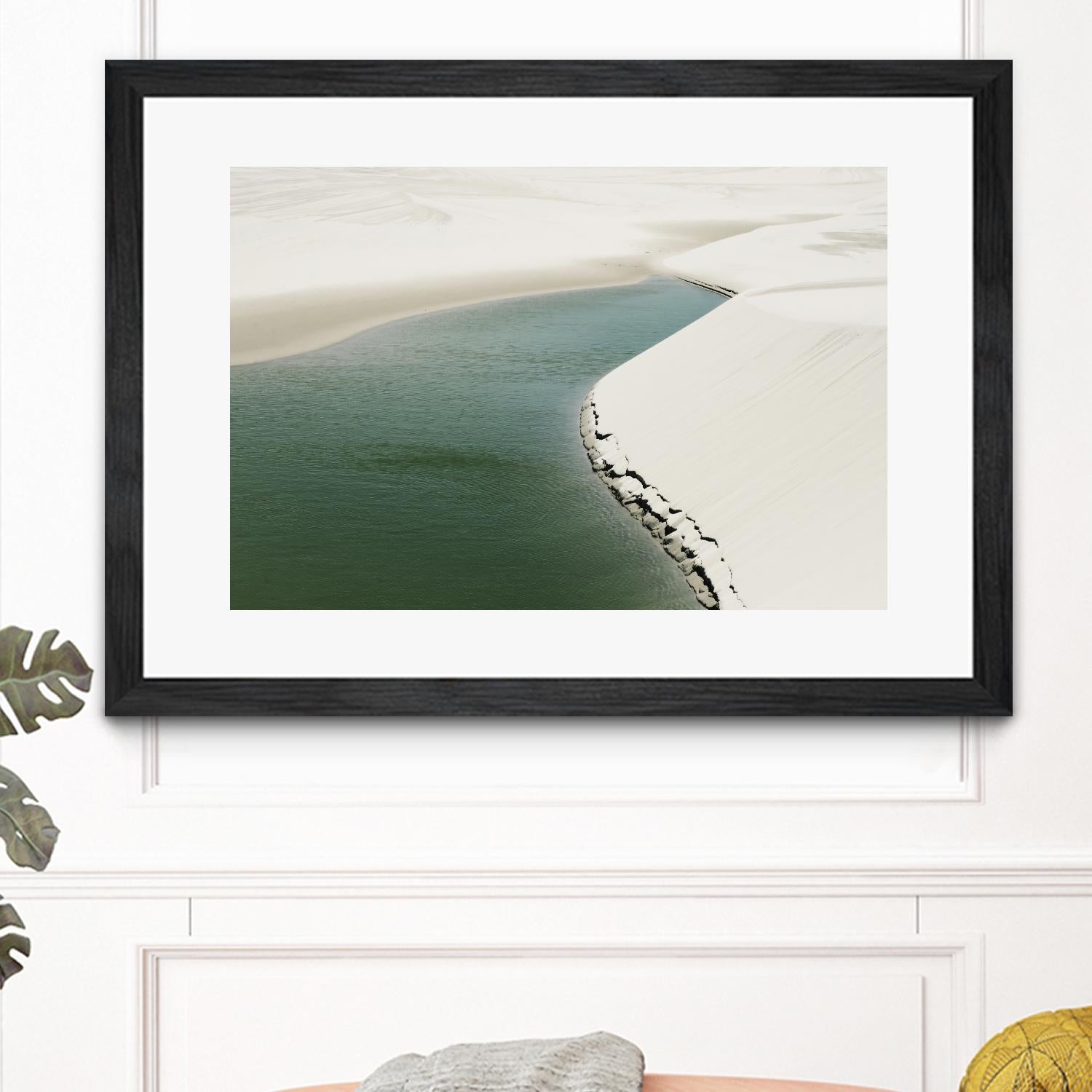 Pale Dunes by Daniel Stanford on GIANT ART - beige landscape sand