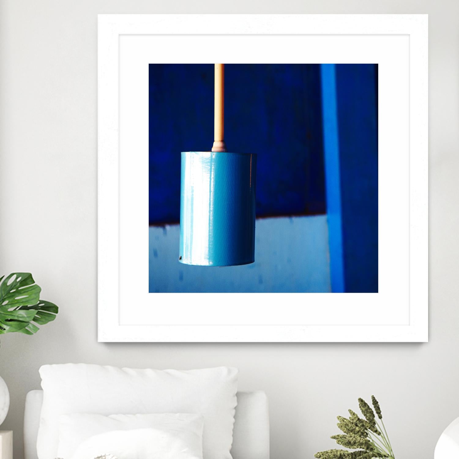 Blue by Peter Morneau on GIANT ART - orange photo art