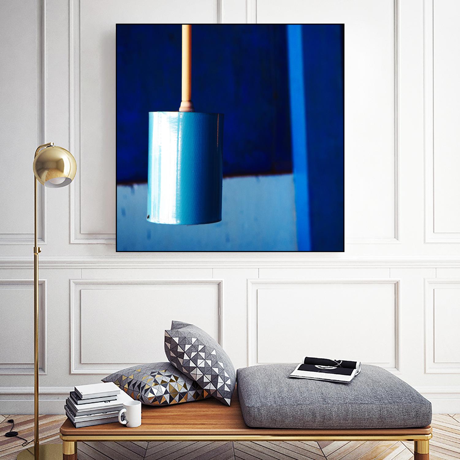 Blue by Peter Morneau on GIANT ART - orange photo art
