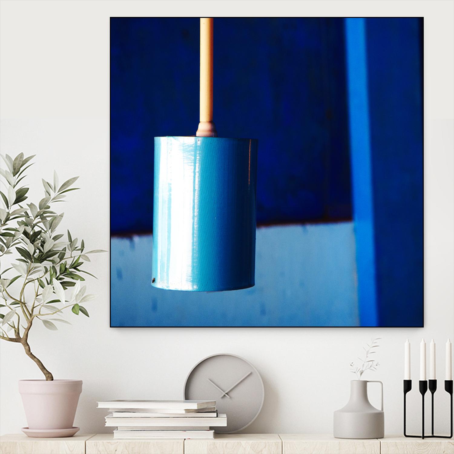 Blue by Peter Morneau on GIANT ART - orange photo art