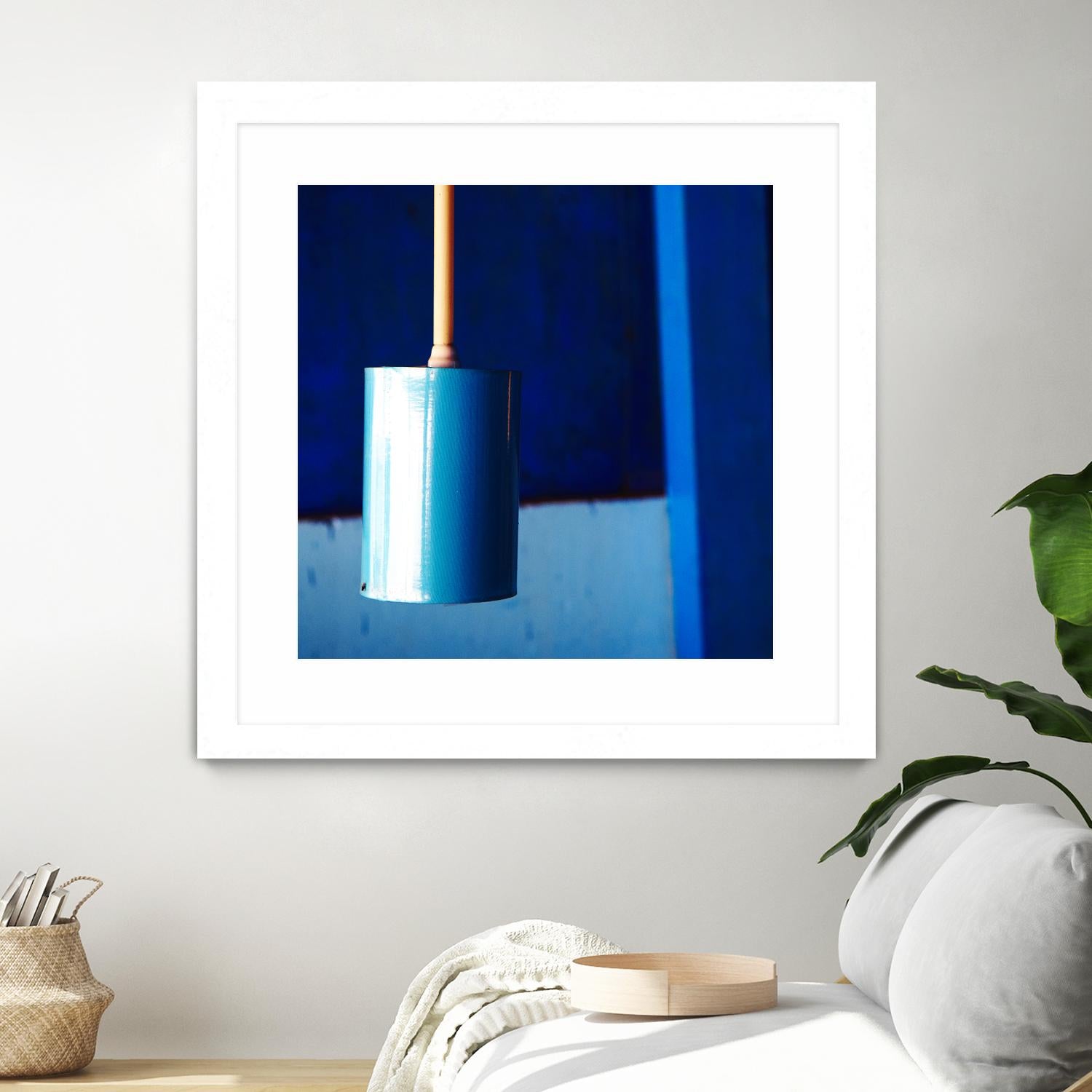 Blue by Peter Morneau on GIANT ART - orange photo art