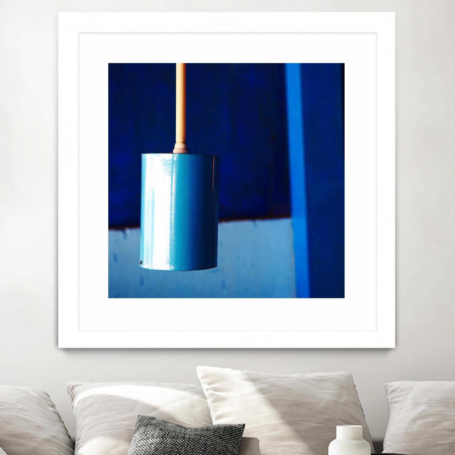 Blue by Peter Morneau on GIANT ART - orange photo art