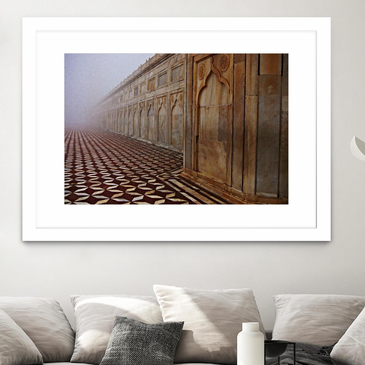 Shapes III by Peter Morneau on GIANT ART - beige photo art mosqué