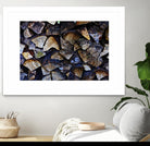 Wood I by Peter Morneau on GIANT ART - blue photo art