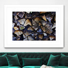 Wood I by Peter Morneau on GIANT ART - blue photo art