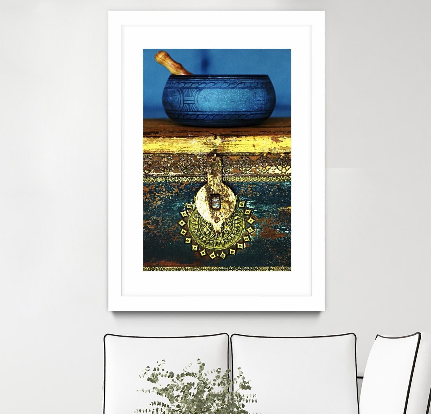 Bowl by Peter Morneau on GIANT ART - blue photography artistes du québec