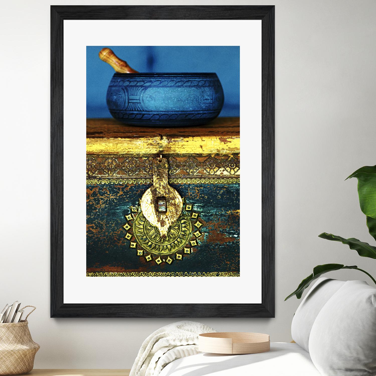 Bowl by Peter Morneau on GIANT ART - blue photography artistes du québec