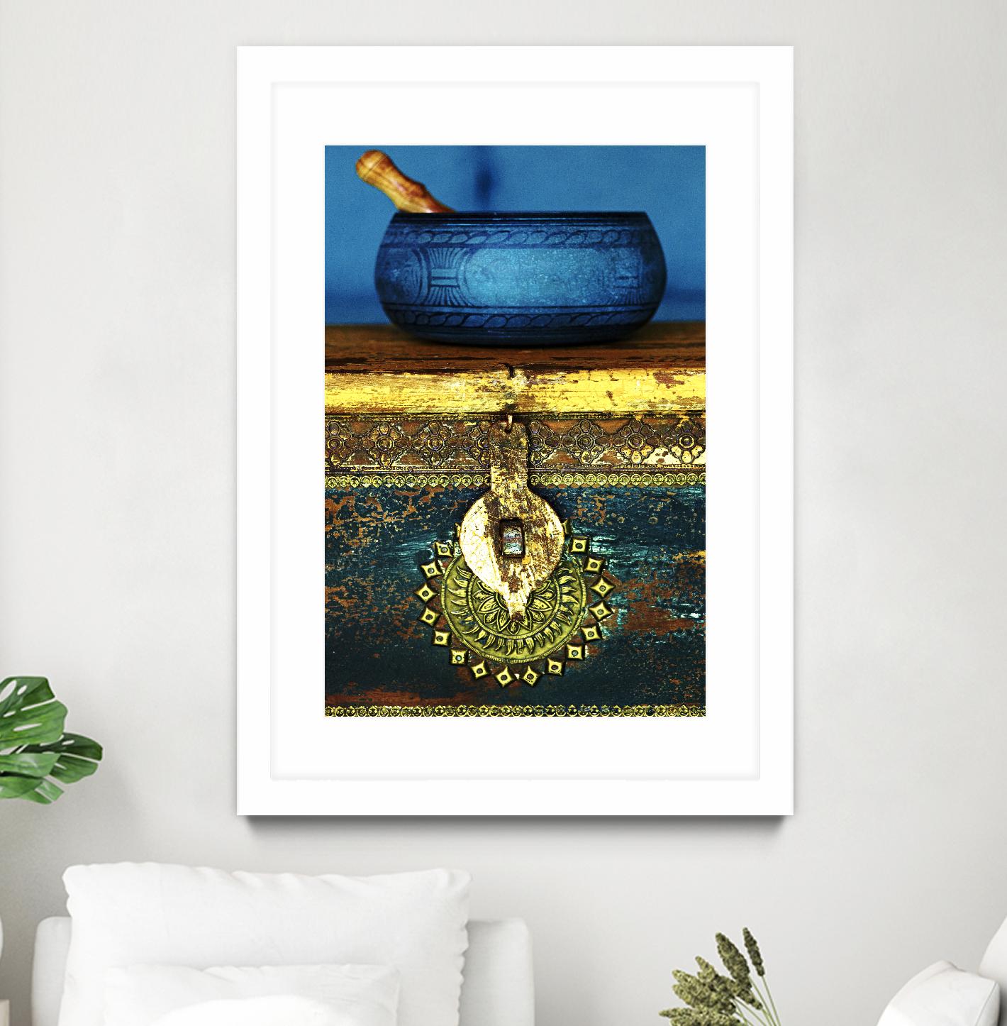 Bowl by Peter Morneau on GIANT ART - blue photography artistes du québec