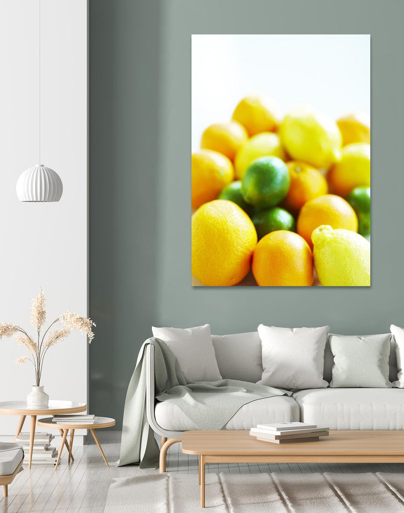 Lemons by Peter Morneau on GIANT ART - yellow photo art