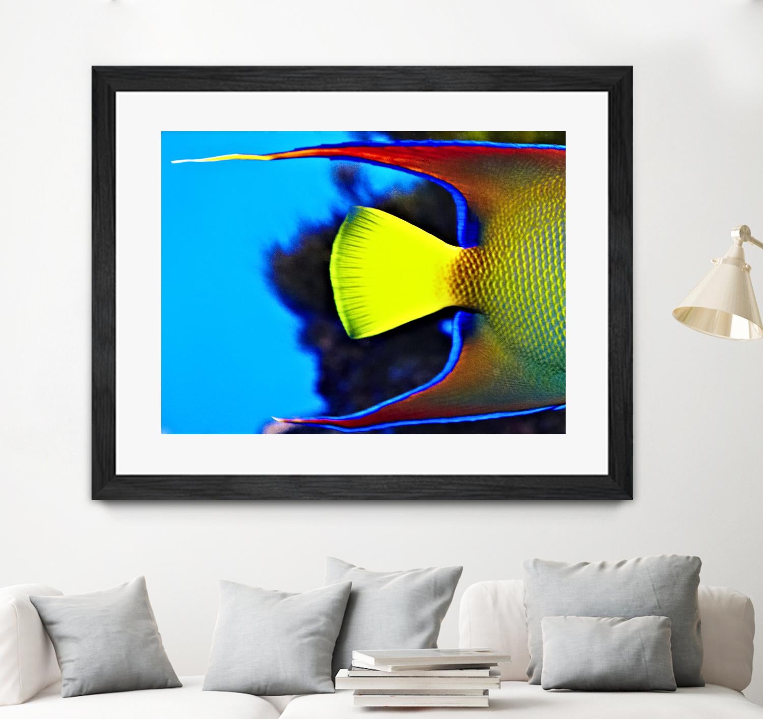 Yellow Fish by Peter Morneau on GIANT ART - yellow photo art