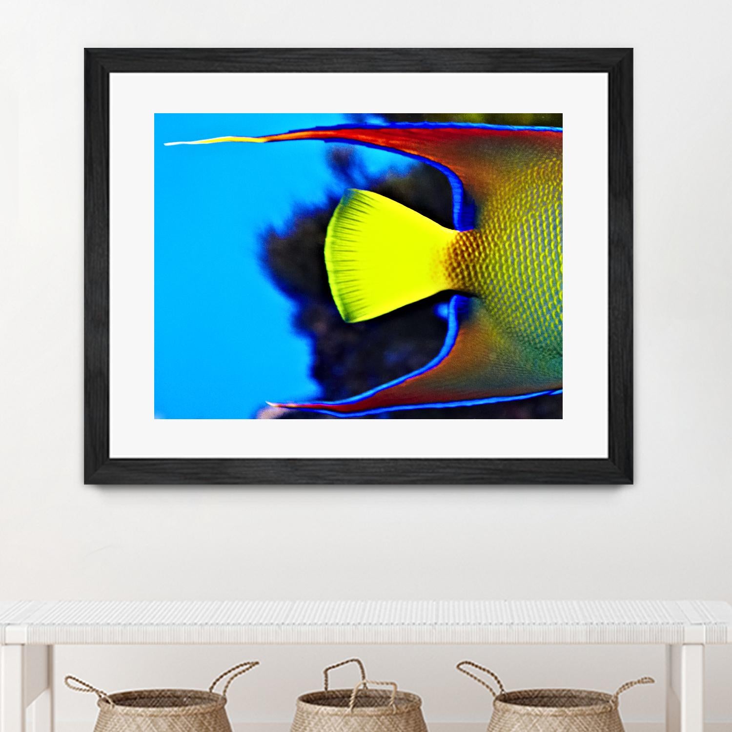 Yellow Fish by Peter Morneau on GIANT ART - yellow photo art