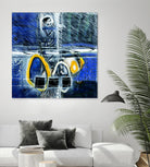 À déglacer by Sylvie Cloutier on GIANT ART - yellow abstract