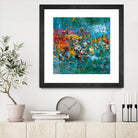 Carpe Diem 1 by Diane Lambin on GIANT ART - orange abstract fleurs abstraites