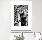 Halloween by Gill Alexander on GIANT ART - white black & white vampire