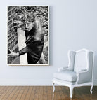 Halloween by Gill Alexander on GIANT ART - white black & white vampire