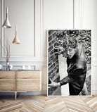 Halloween by Gill Alexander on GIANT ART - white black & white vampire