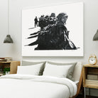 Last look by Gill Alexander on GIANT ART - white men and women