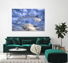 Top half of the London Eye by Nick Jackson on GIANT ART - white photo art