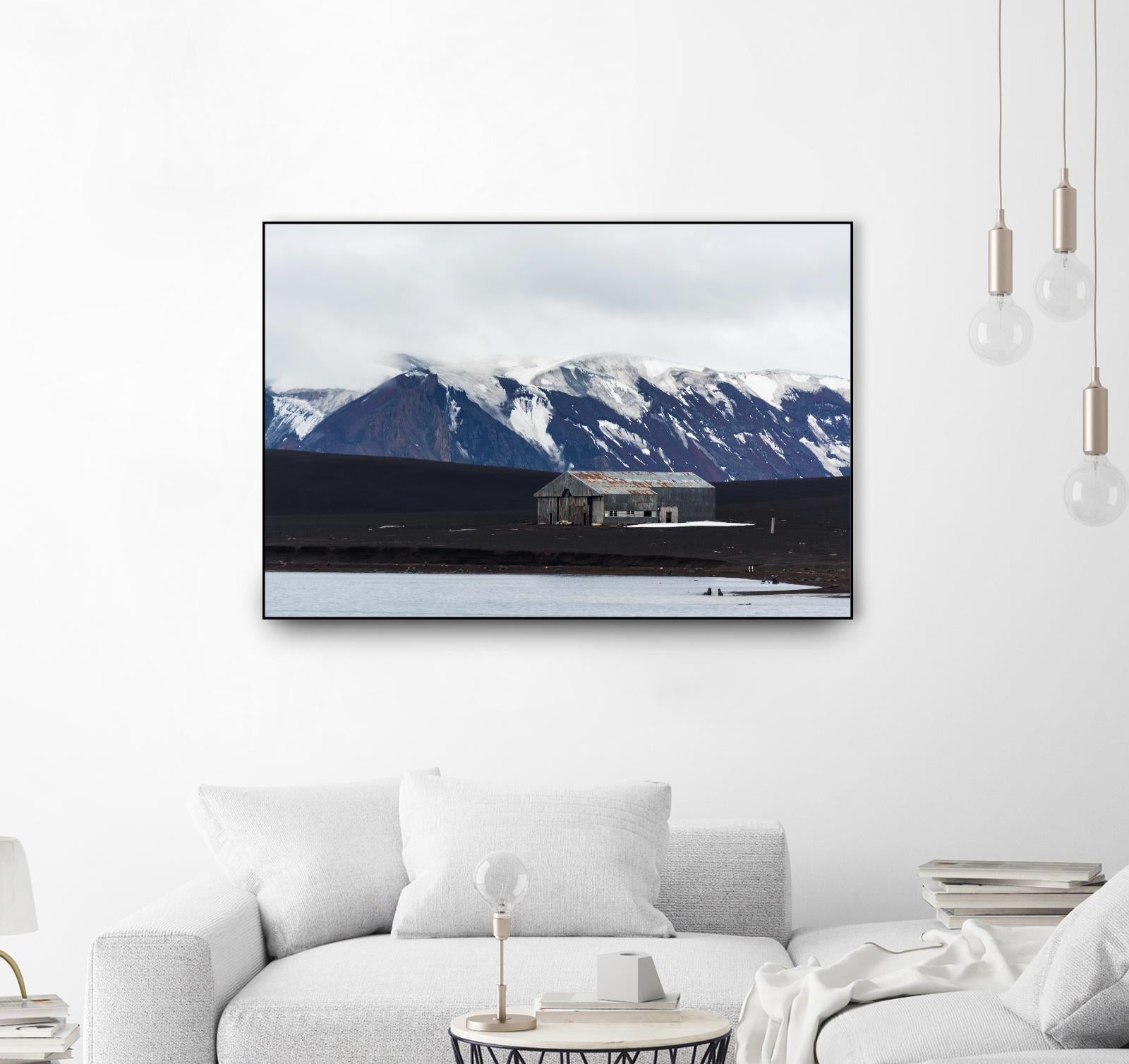 Whaler's Bay, Deception Island, Antarctica by Nick Jackson on GIANT ART - grey photo art