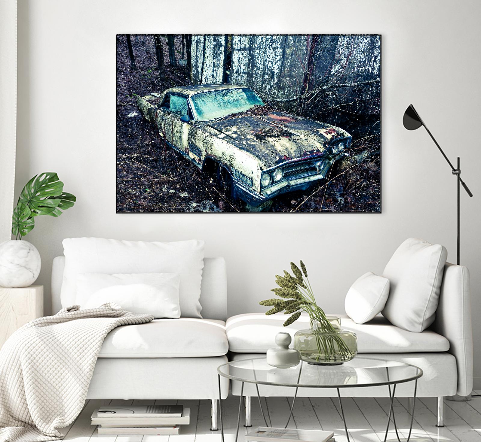 Car I by Jean-François Dupuis on GIANT ART - grey photo art